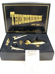 Matchbox Collectibles 1995 Thunderbirds Collector Set Gold Plated Models TB54321 - Picture 1 of 9