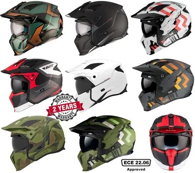 MT STREETFIGHTER FULL FACE OFF ROAD MX SKULL MOTORCYCLE MOTORBIKE CRASH HELMET - Image 1 of 4