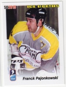 2018/19 FRANCK PAJONKOWSKI SC2019 ICE LEGENDS #FP-1 ROUEN DRAGONS!            nc