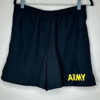 ARMY PT PHYSICAL FITNESS APFU ARMY PHYSICAL FITNESS UNIFORM SHORTS Size M - Image 1 of 4
