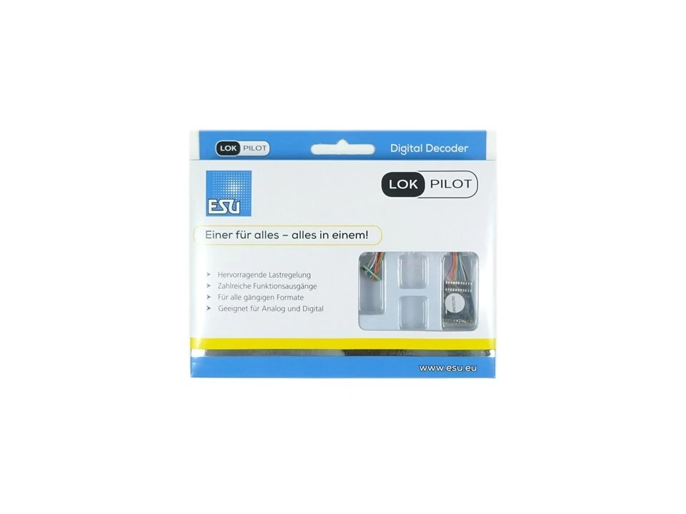 ESU LokPilot 59610 V5.0 für M4 DCC und Motorola 8 pol.- NEM Decoder NEU in OVP