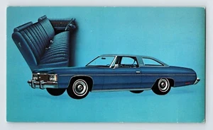 Postcard 1974 Chevrolet Impala Custom Coupe Automobile Unposted Chrome - Picture 1 of 2
