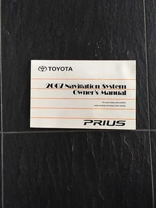 2007 07 TOYOTA CAMRY NAVIGATION NAVI MANUAL GUIDE BOOK OWNER OWNER'S - Bild 1 von 1