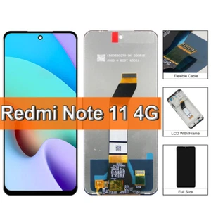 For Xiaomi Redmi Note 11 4G LCD Display Touch Screen Digitizer Assembly Replace - Picture 1 of 11