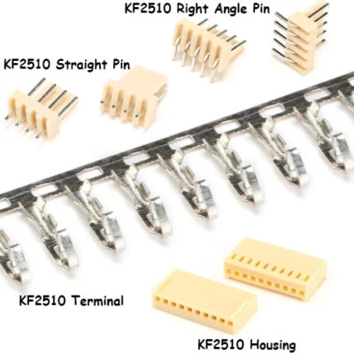 KF2510 2.54mm 2Pin-12Pin Connector Header Plug/Socket/Housing/Crimps Terminals - Image 1 of 4