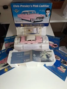 Franklin neuwertig sehr selten 1955 Elvis Presley Cadillac + Box, Etikett & Papierkram. E.C. - Bild 1 von 18