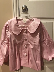 NWT Shimmery Pink Lined Swing Jacket By DVDN/easter Or Career/small - Picture 1 of 6