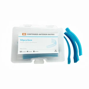 50Pcs/Box Dental Blue Strip Anterior Restoration Matrix Composite Resin Matrices - Picture 1 of 10