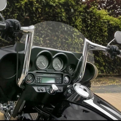 Manillar colgante Ape Meathook de 12" para Harley Ultra Limited Street Glide 2014+ Foto 1 de 4