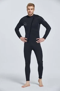Premium Men's Wetsuits 3mm Neoprene, Full Body Diving Snorkeling Suit NEW - Picture 1 of 7