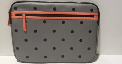 TOTALMENTE NUEVO Funda Suave para Portátil Multicolor 15 Pulgadas, Lunares, con Espacio de Almacenamiento Foto 1 de 3