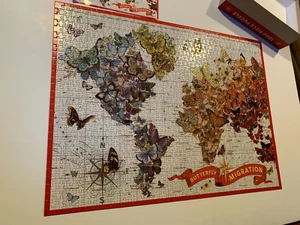 Butterfly Migration Puzzle 1000 Pieces Galison - Picture 1 of 17