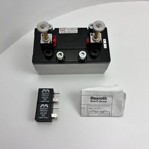 Rexroth Aventics 5814020000 10bar Double Solenoide Valve Serie 581 Talla 1-4 - Imagen 1 de 8