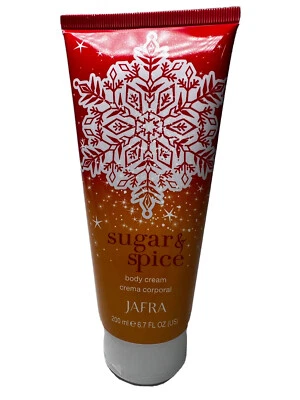 Праздничный крем для тела JAFRA Sugar & Spice | 6,7 жидк. oz.  теплые специи и сладкая суга - Изображение 1 из 4