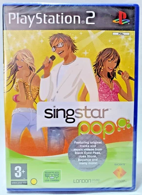 SingStar POP PlayStation 2 PAL NEW FACTORY SEALED - Bild 1 von 4