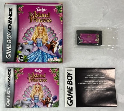 Видеоигра Barbie as The Island Princess GBA Nintendo Gameboy Advance в коробке - Изображение 1 из 4