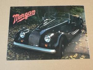 c1987 Morgan Four/Four and Plus 8 original UK foldout brochure/poster - Picture 1 of 6
