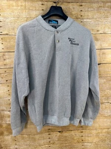 SUÉTER TRI-MOUNTAIN LS HENLEY 2 BOTONES GRIS HOMBRE GRANDE ⭐️USADO EN EXCELENTE ESTADO⭐️ - Imagen 1 de 10