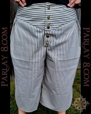 Braguitas de marinero negras, pantalones piratas (calzoncillos enagua) Foto 1 de 2