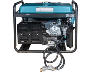 Notstromaggregat Dual LPG Gas Benzin 5,5KW Stromerzeuger Stromgenerator KS7000EG - Bild 1 von 7