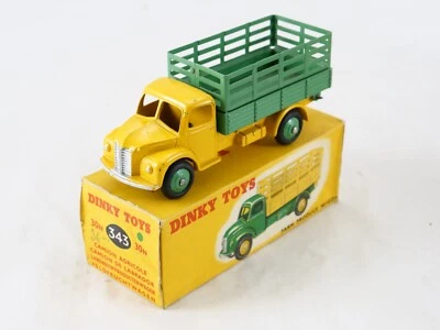 Dinky Toys GB N.343 Farm Produce Carro Camion Dodge Poco Uscita IN Scatola - Immagine 1 di 4