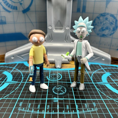 2018 Adult Swim Funko Rick and Morty 5" Scale Articulated Action Figure Lot Cover