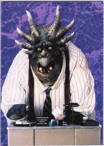 Dinosaurs TV Sitcom Card 1992 Pro Set #22 Boss Richfield Top Loader Disney Show - Picture 1 of 2