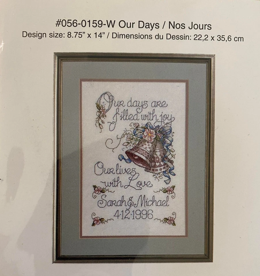Janlynn "Our Days" - Ursula Michael Cross stitch chart. Multi-buy discounts. - Image 1 of 1