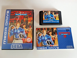 Streets of Rage 3 III Sega Mega Drive PAL Complete Boxed With Instruction Book