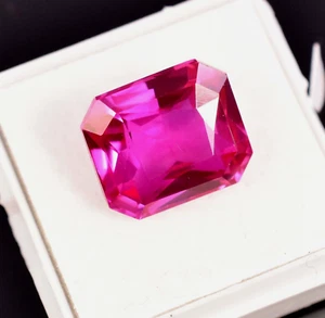 Impresionante piedra preciosa de turmalina rubelita púrpura rosado natural sin calefacción de 17+ quilates - Imagen 1 de 7