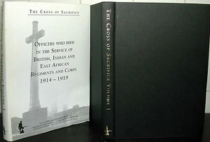 CROSS of SACRIFICE S D B Jarvis 1st Ed ARMY Officers Died Service 1914-1919 WWI - Imagen 1 de 1