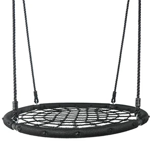 PE Rope Large Size For Parks Playgrounds Backyard 48'' Spider Web Tree Net Swing - Picture 1 of 11