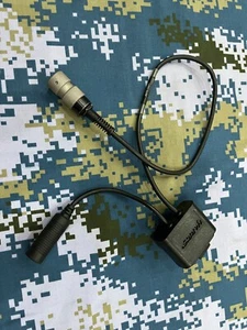 Harris PTT Push To Talk NATO 6 pin (reprodukcja TRI) - Zdjęcie 1 z 7