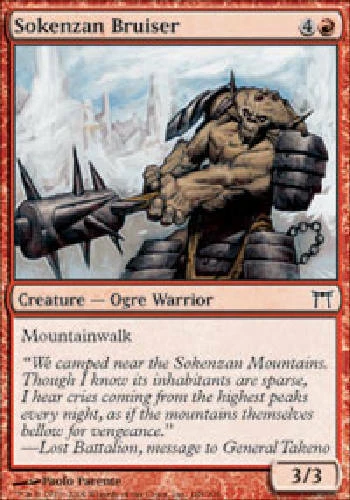 SOKENZAN BRUISER FOIL Champions of Kamigawa MTG Magic Cards DJMagic - Image 1 of 1