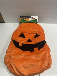 Hyde & EEK! Boutique Plush Pumpkin Jack O Lantern Dog Costume Vest Medium M - Picture 1 of 5