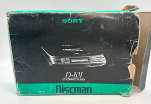 Sony Discman D-101 CD Compact Player mit OVP - NICHT FUNKTIONSFÄHIG - Bild 1 von 16