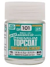 Mr. Hobby GH101 Premium Top Coat Smooth Clear UV Cut Matt Acrylic Paint - US