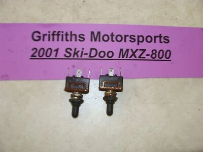 2001 SKI-DOO MXZ 800 ZX chassis oem hand thumb warmer switch rubber cover heater - Image 1 of 4