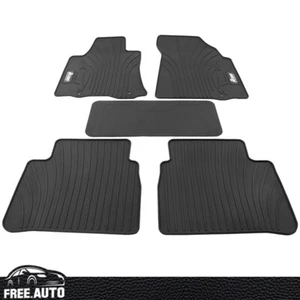 Car Floor Mats Liner All Weather Black Carpet Fits 13-18 Nissan Altima Latex 5PC - Picture 1 of 4