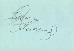SHOW BOAT - THE LONDON PALLADIUM - BRUCE HUBBARD - RARE ORIGINAL AUTOGRAPH - Picture 1 of 1