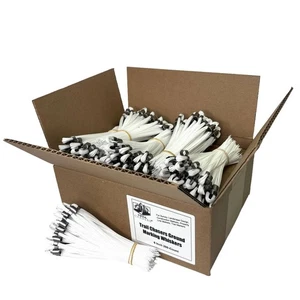 Trail Chasers White 6" Marking Flags for Survey, Landscaping, Trails 250-Ct - Picture 1 of 7