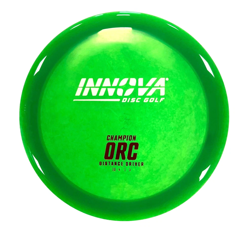 NEW DISC GOLF INNOVA CHAMPION ORC OVERSTABLE DISTANCE DRIVER 173-5g GREEN - Image 1 of 1