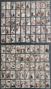 1939 Great Britain A and M Wix London Full Set of Film Favourites Series 3 - Picture 1 of 10