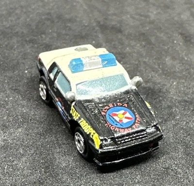 Micro Machines Ford ‘80s Mustang Trooper Florida Highway Patrol #1 1993 Galoob - Image 1 of 4