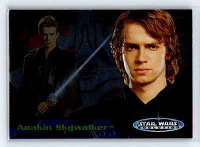 ANAKIN SKYWALKER 2006 Topps Star Wars Evolution Blue Foil #1A C2 - Image 1 of 2