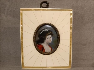 Miniatur Malerei, Lupenmalerei : Lady Hamilton - Picture 1 of 4