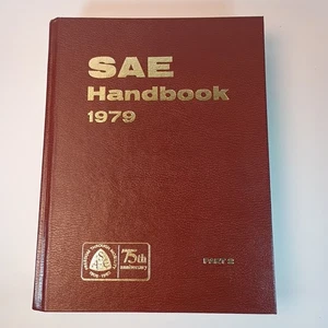 1979 SAE HANDBOOK PART 2 AUTOMOTIVE ENGINEER PART 2 - Foto 1 di 15