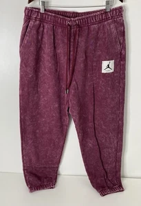 Jordan Flight Jogginghose Herren Gr. XL Faded Red Fleece Sun Washed Freizeithose - Bild 1 von 10