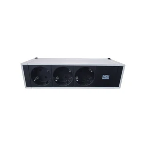 Bachmann DESK 2 Steckdosenleiste 902.2048 Schreibtisch 3 fach Stecker - Bild 1 von 5