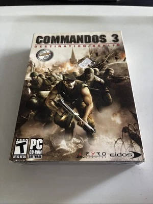 Commandos 3: Destination Berlin (PC, 2003) Brand New Sealed - Image 1 of 4